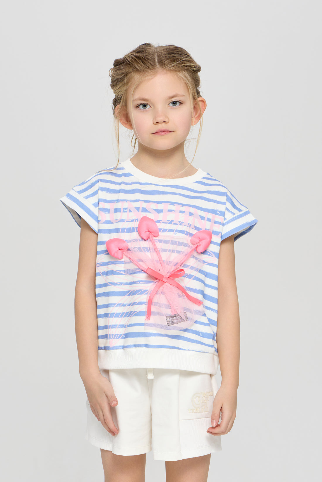 Short sleeve striped t-shirt