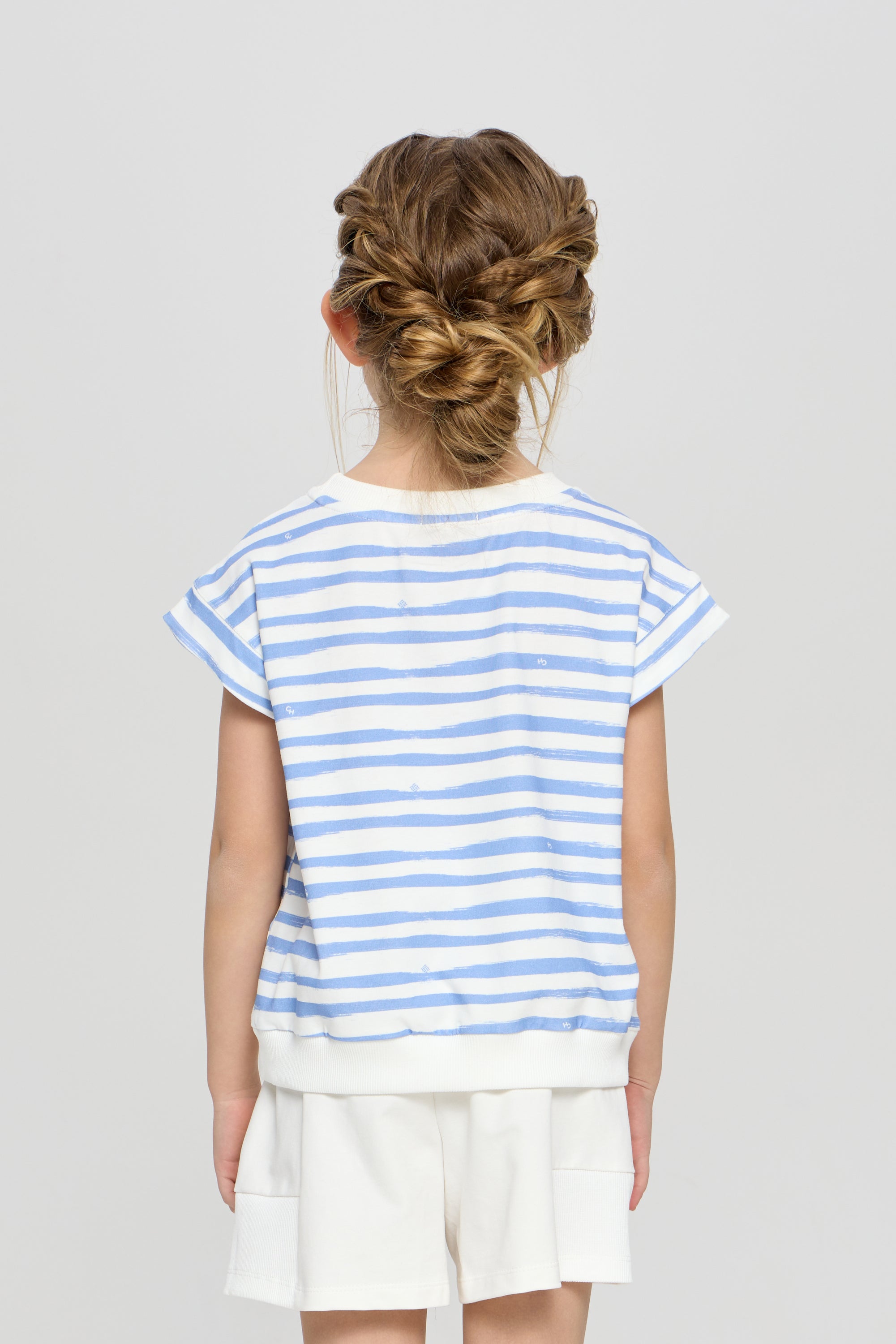 Short sleeve striped t-shirt