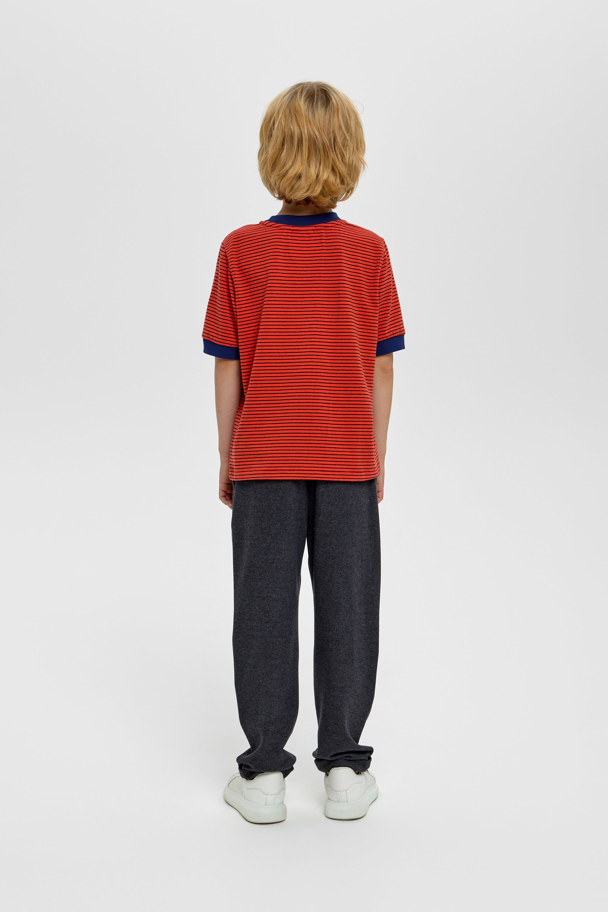 Orange boys’ T-shirt