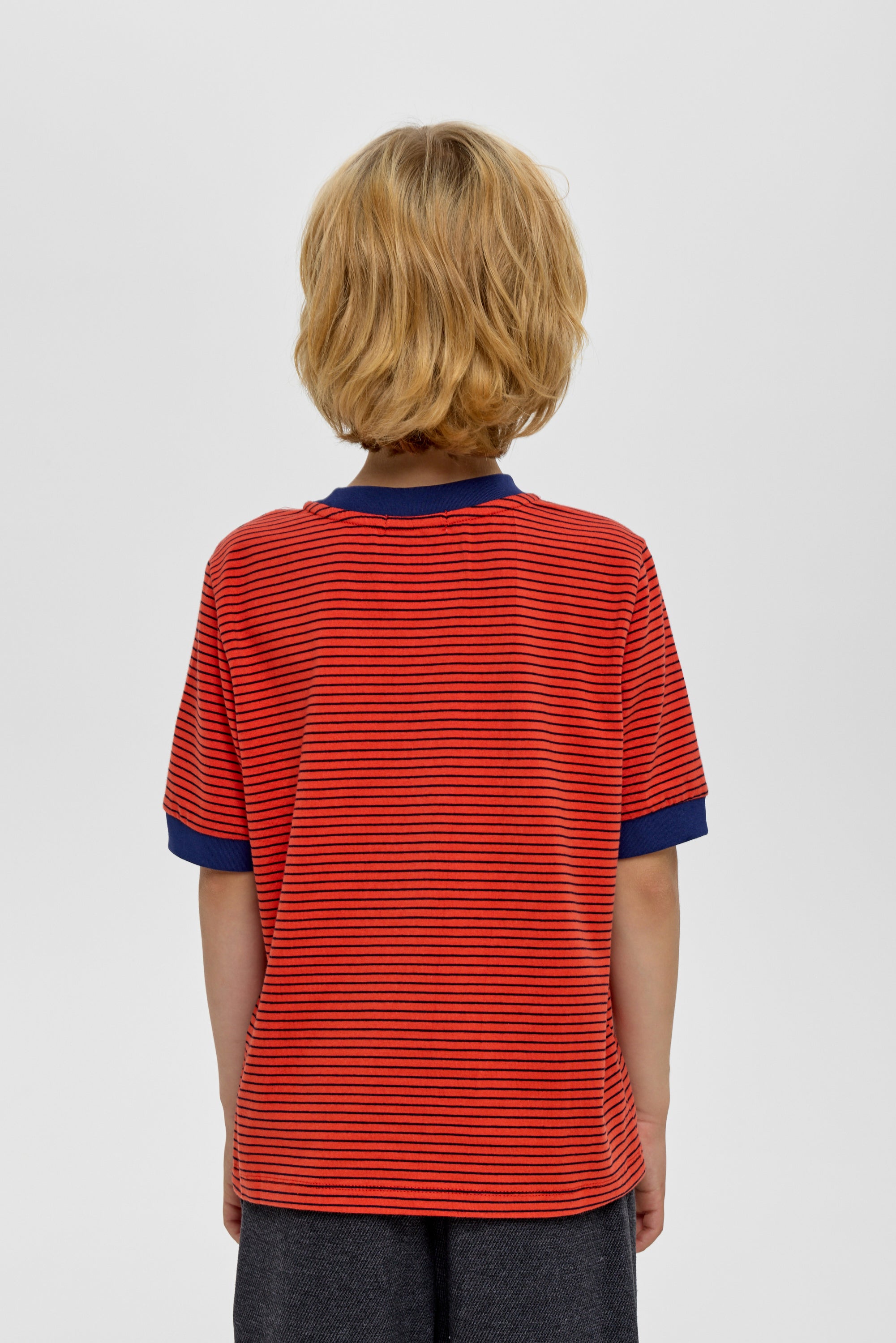 Orange boys’ T-shirt