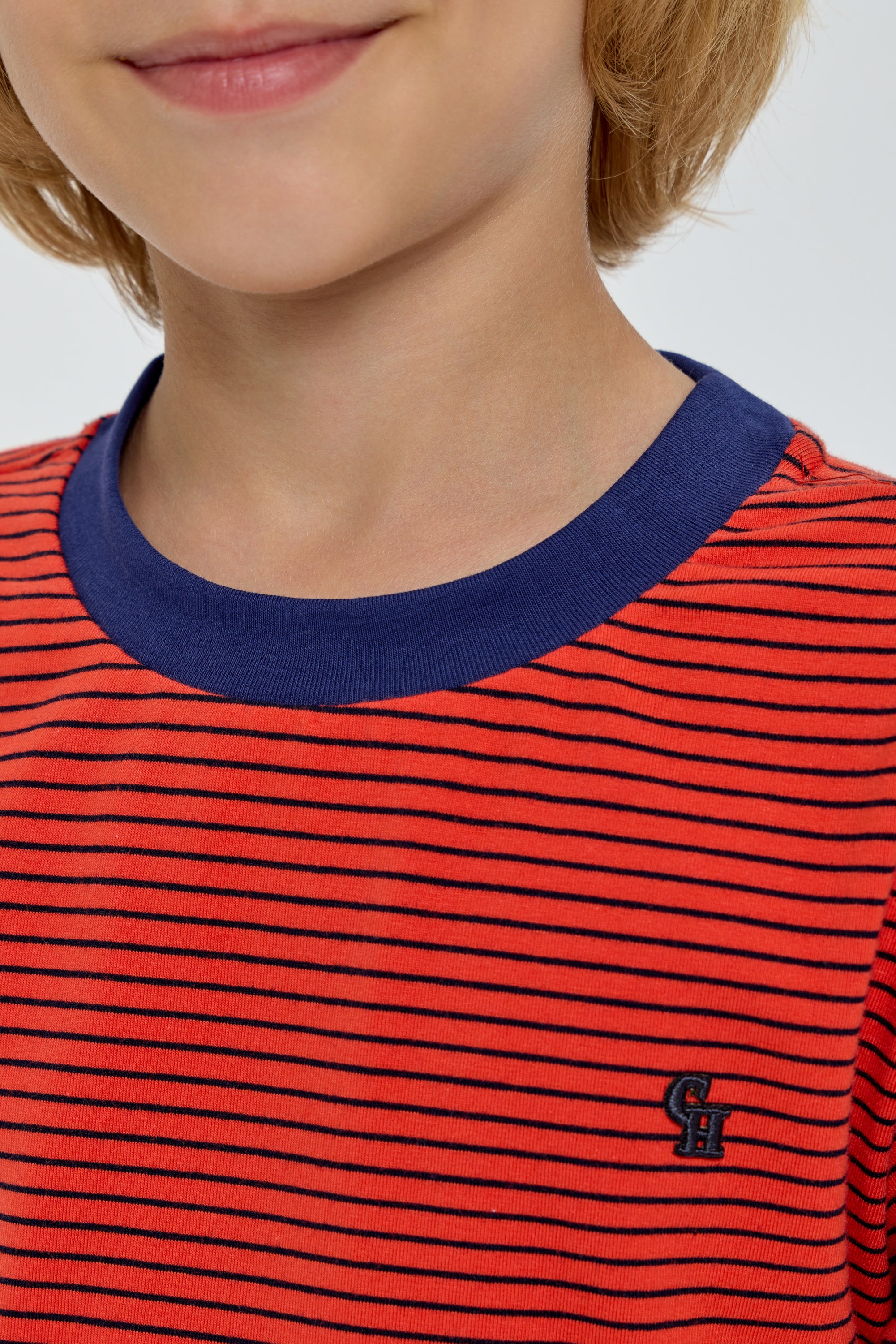 Orange boys’ T-shirt