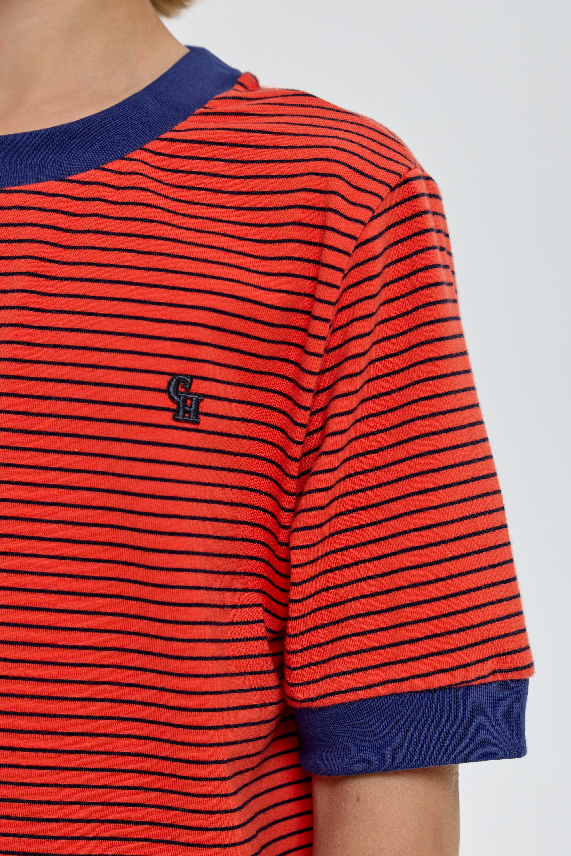 Orange boys’ T-shirt