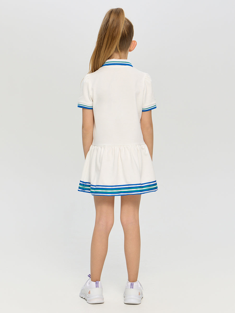 White polo dress