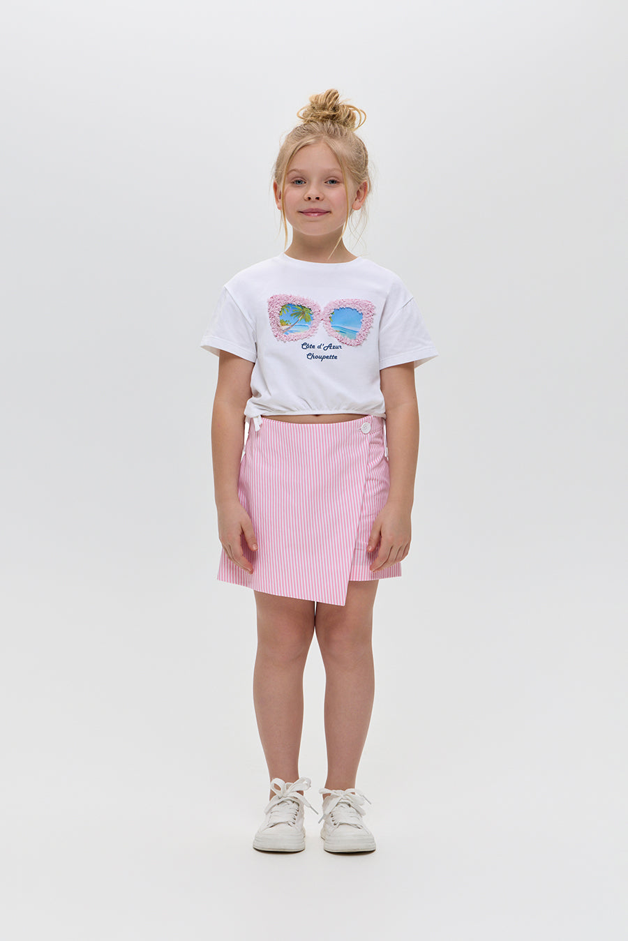 Crop top with decor