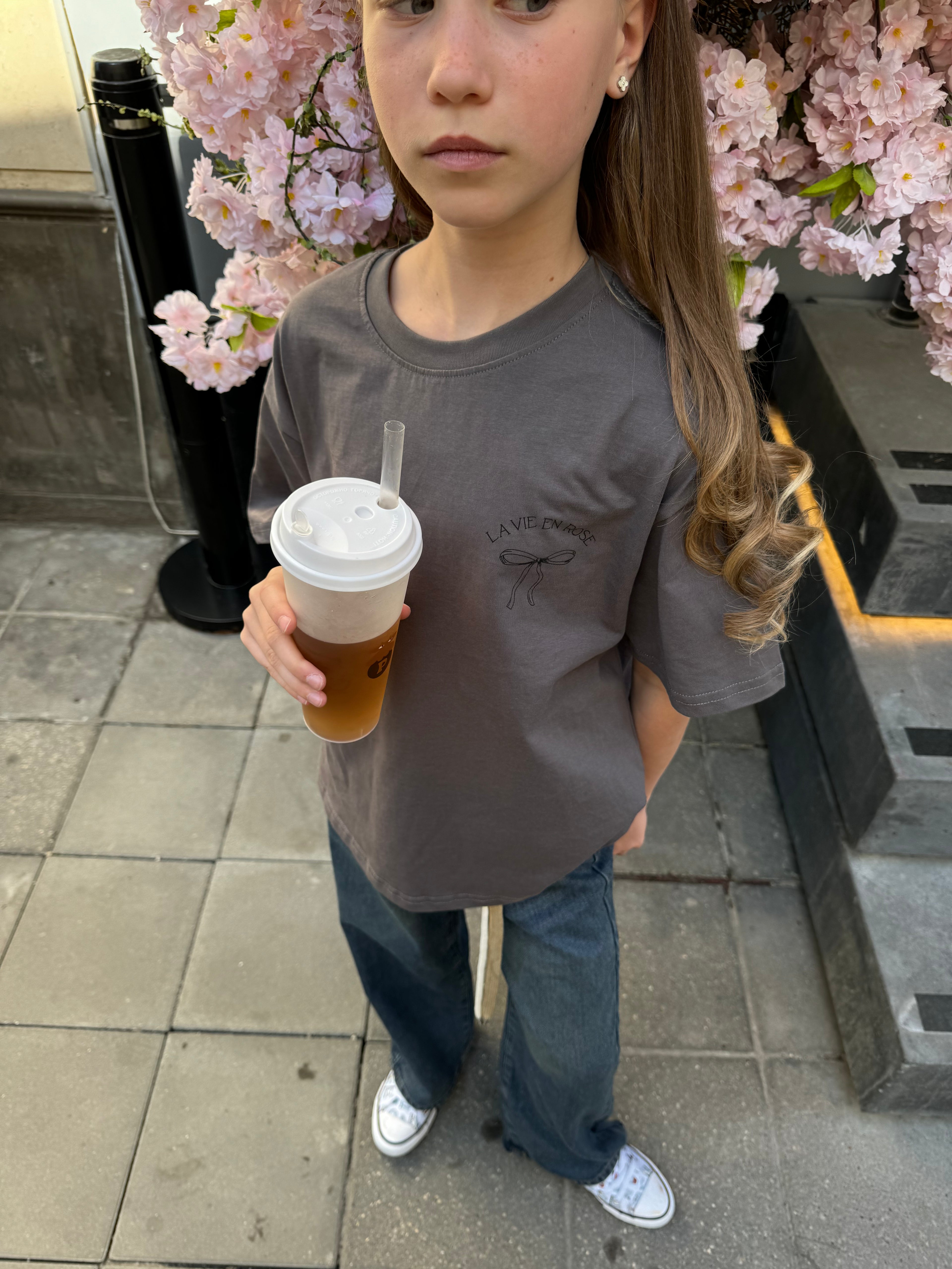 T-shirt with a print