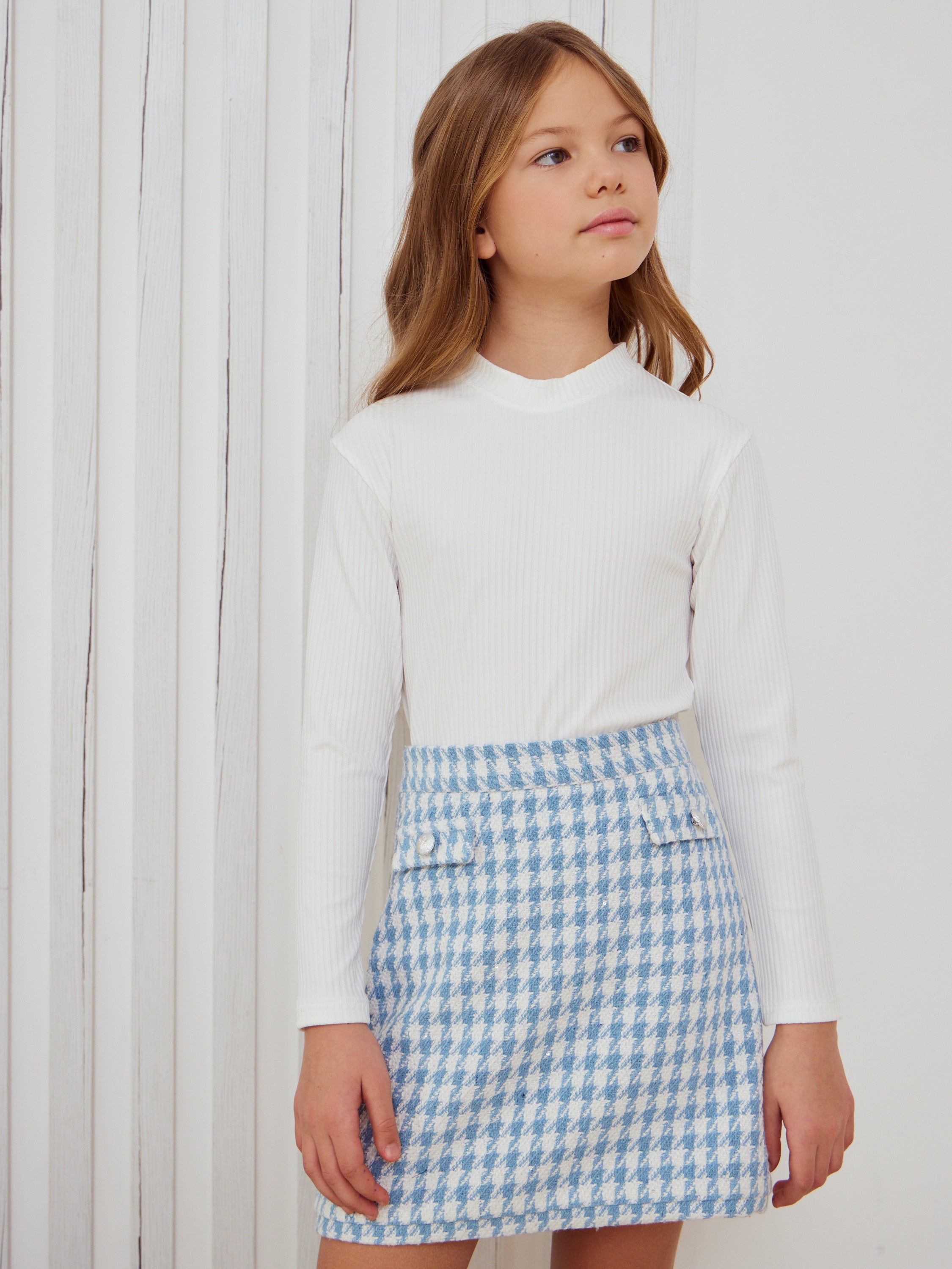 Tweed skirt