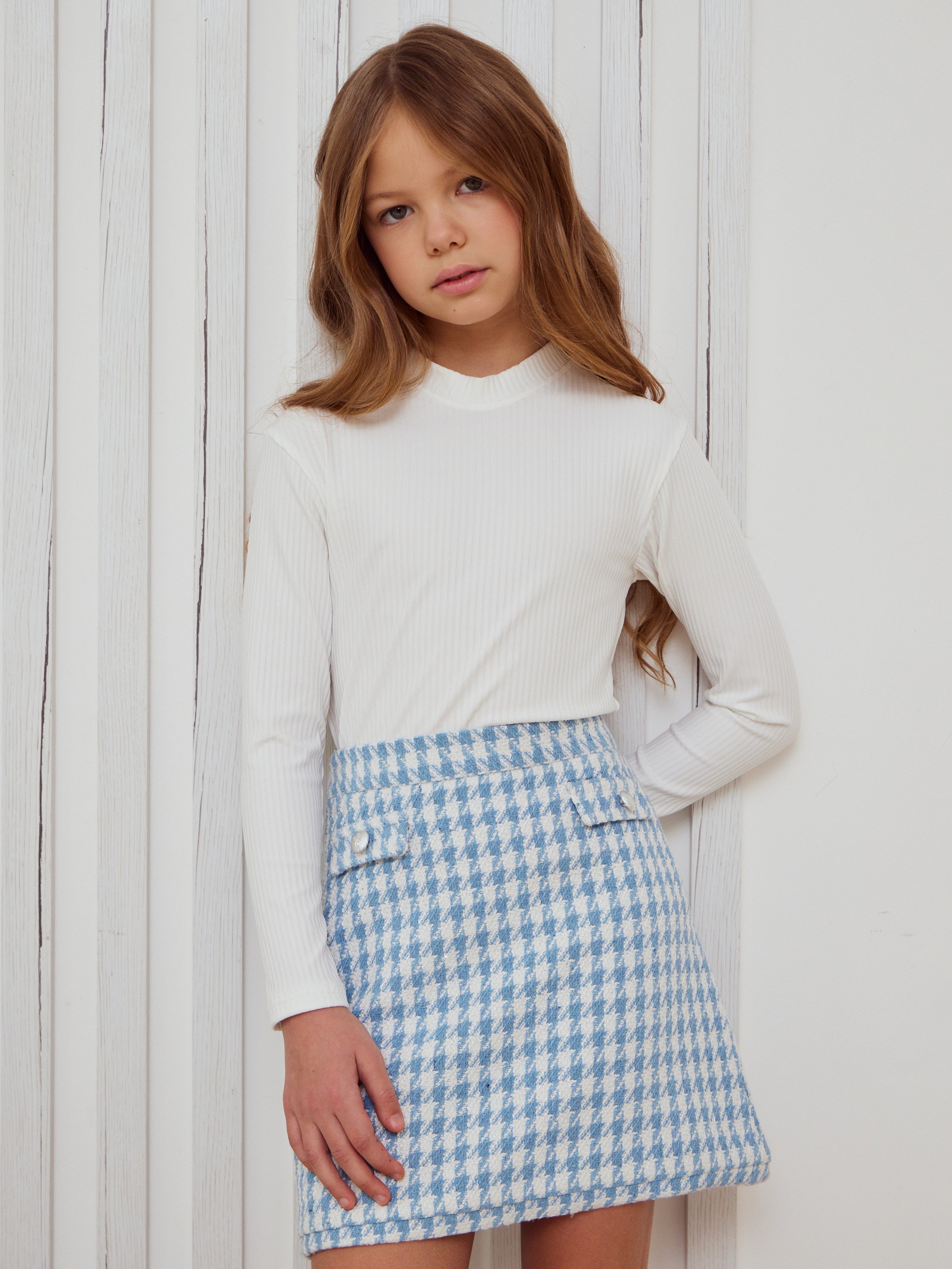 Tweed skirt