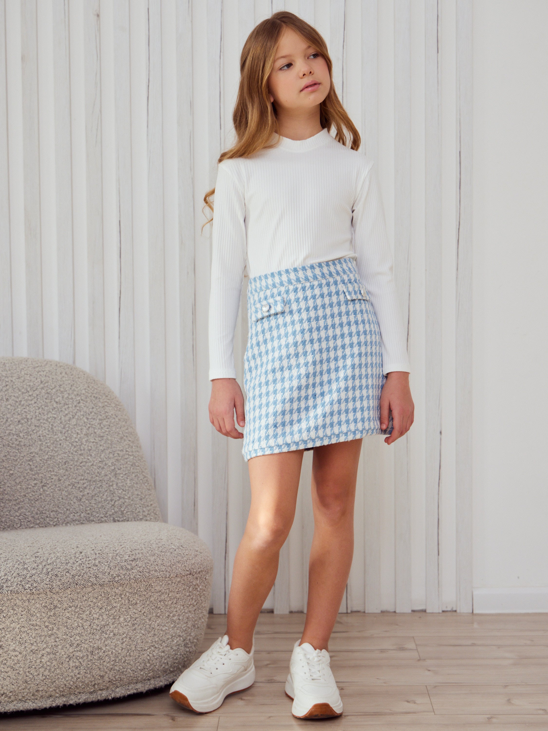 Tweed skirt