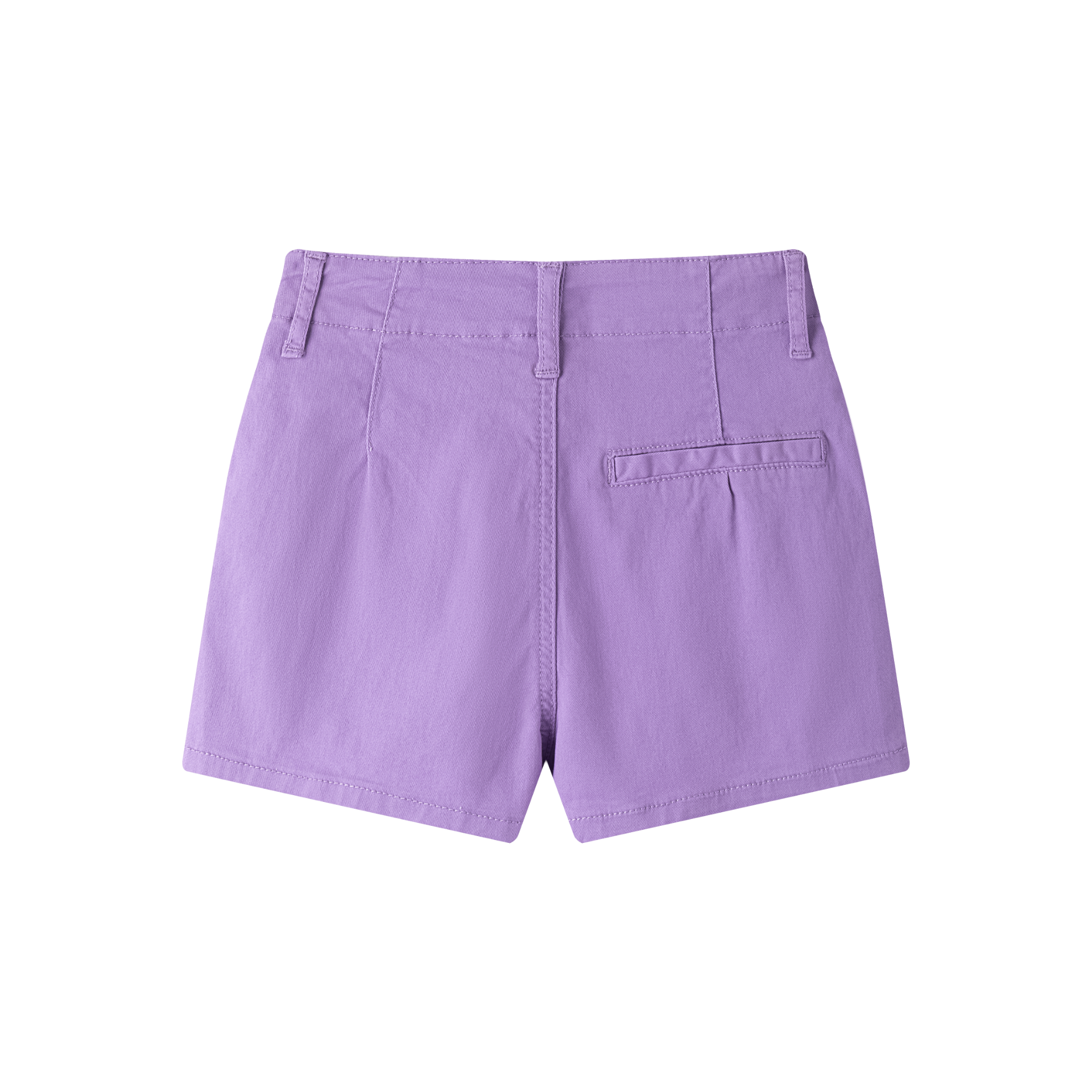 Denim purple shorts