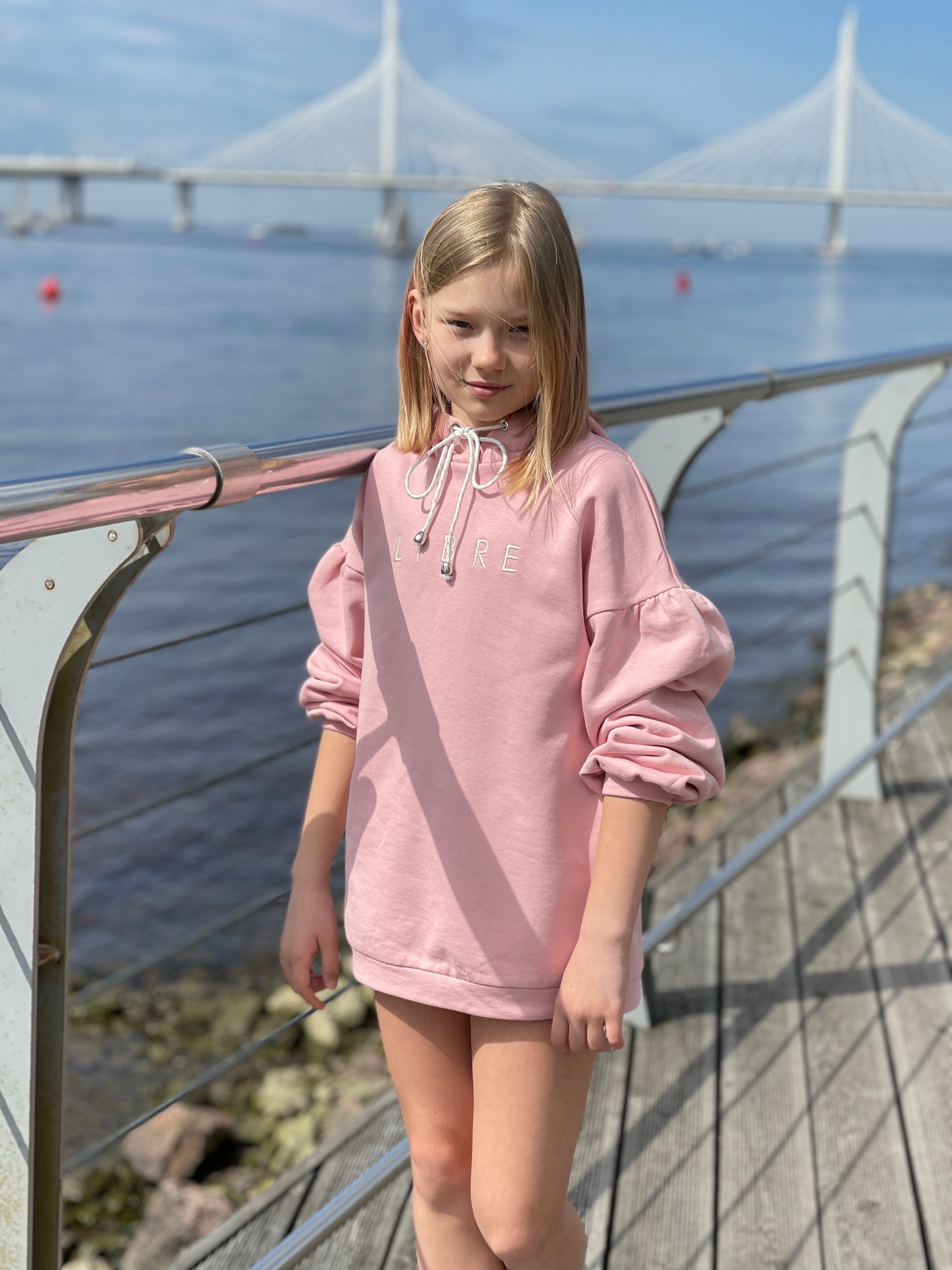 Hoodie with embroidery