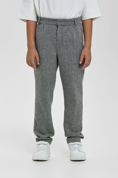 Grey classic boys’ pants