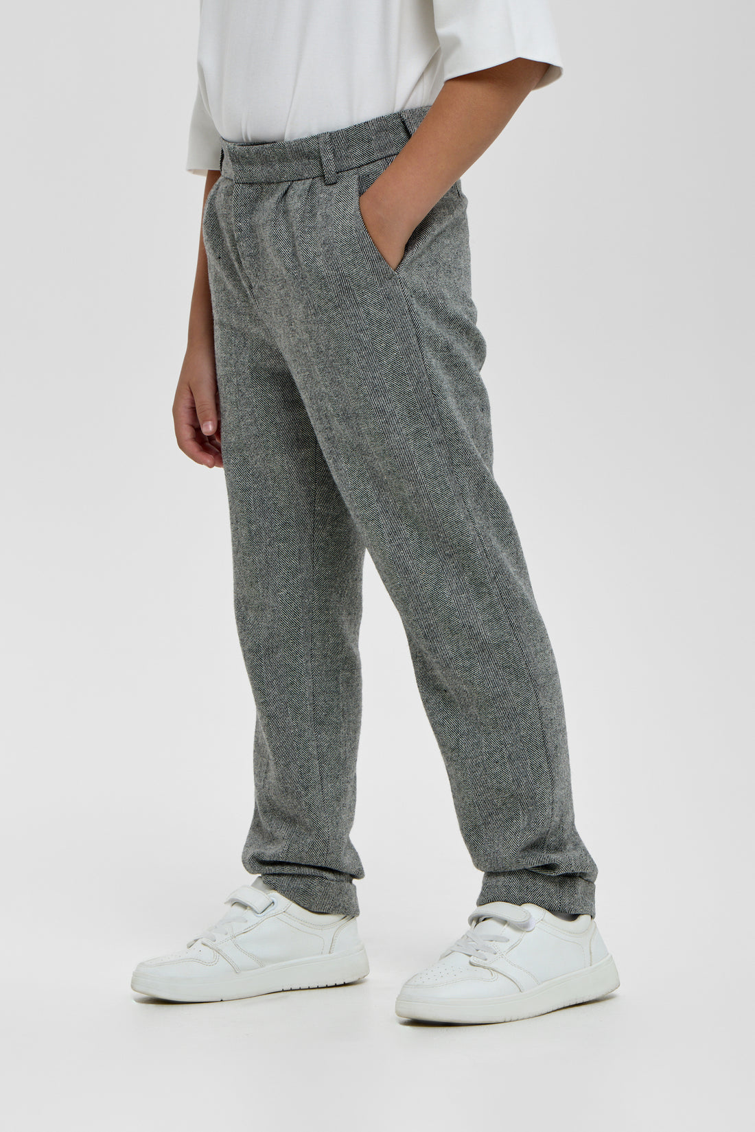 Grey classic boys’ pants