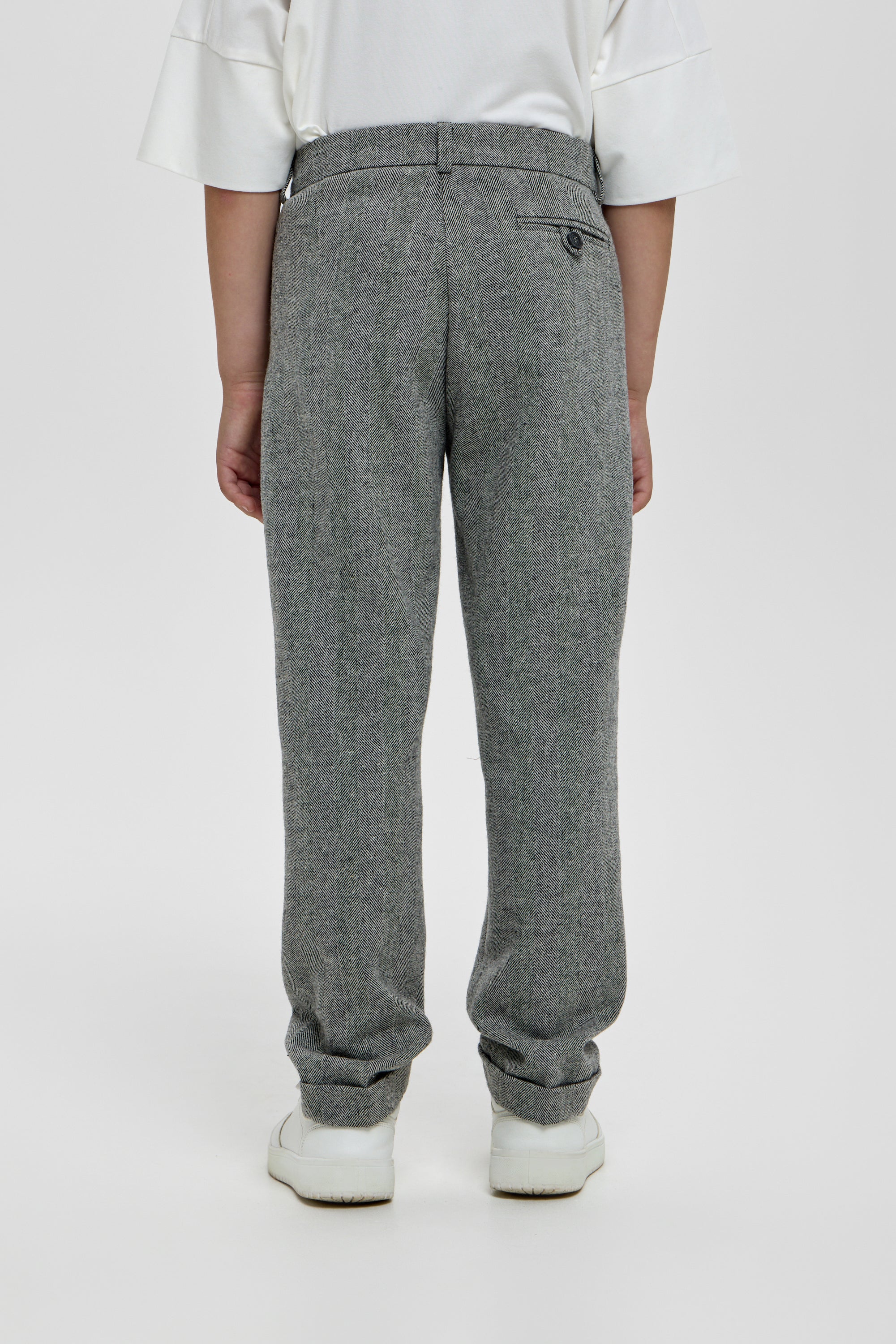 Grey classic boys’ pants