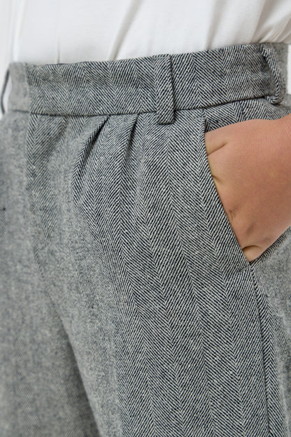 Grey classic boys’ pants