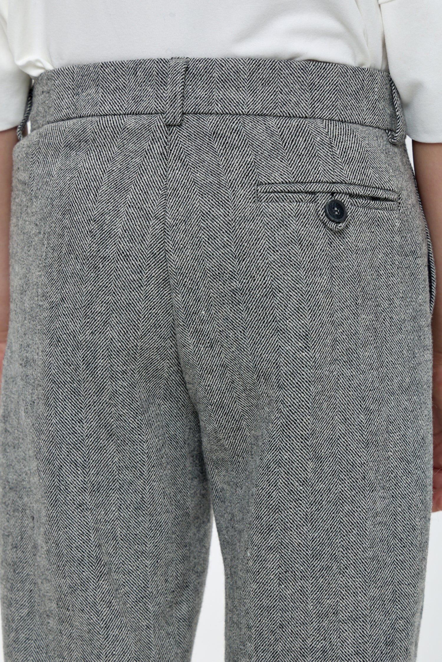 Grey classic boys’ pants