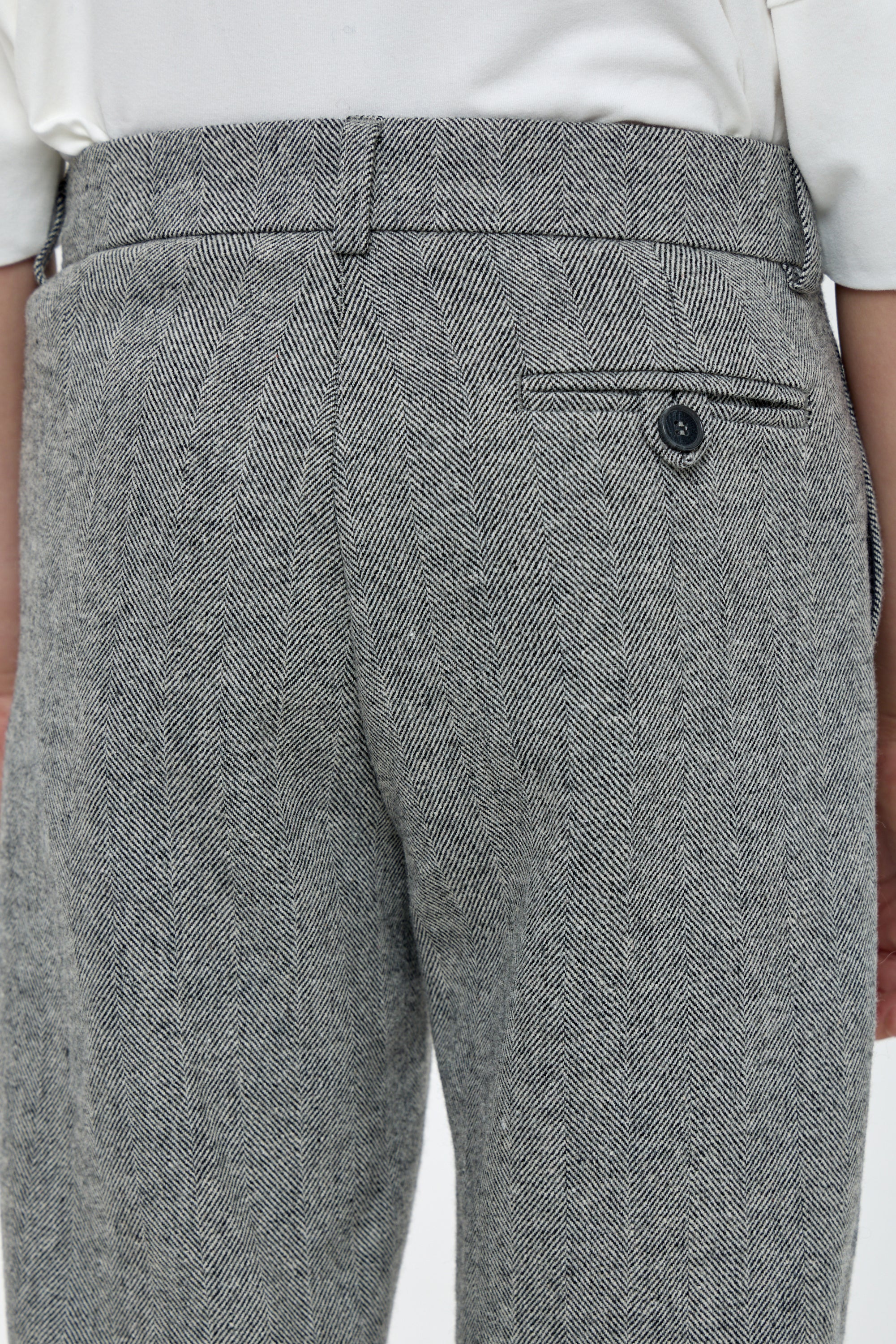 Grey classic boys’ pants
