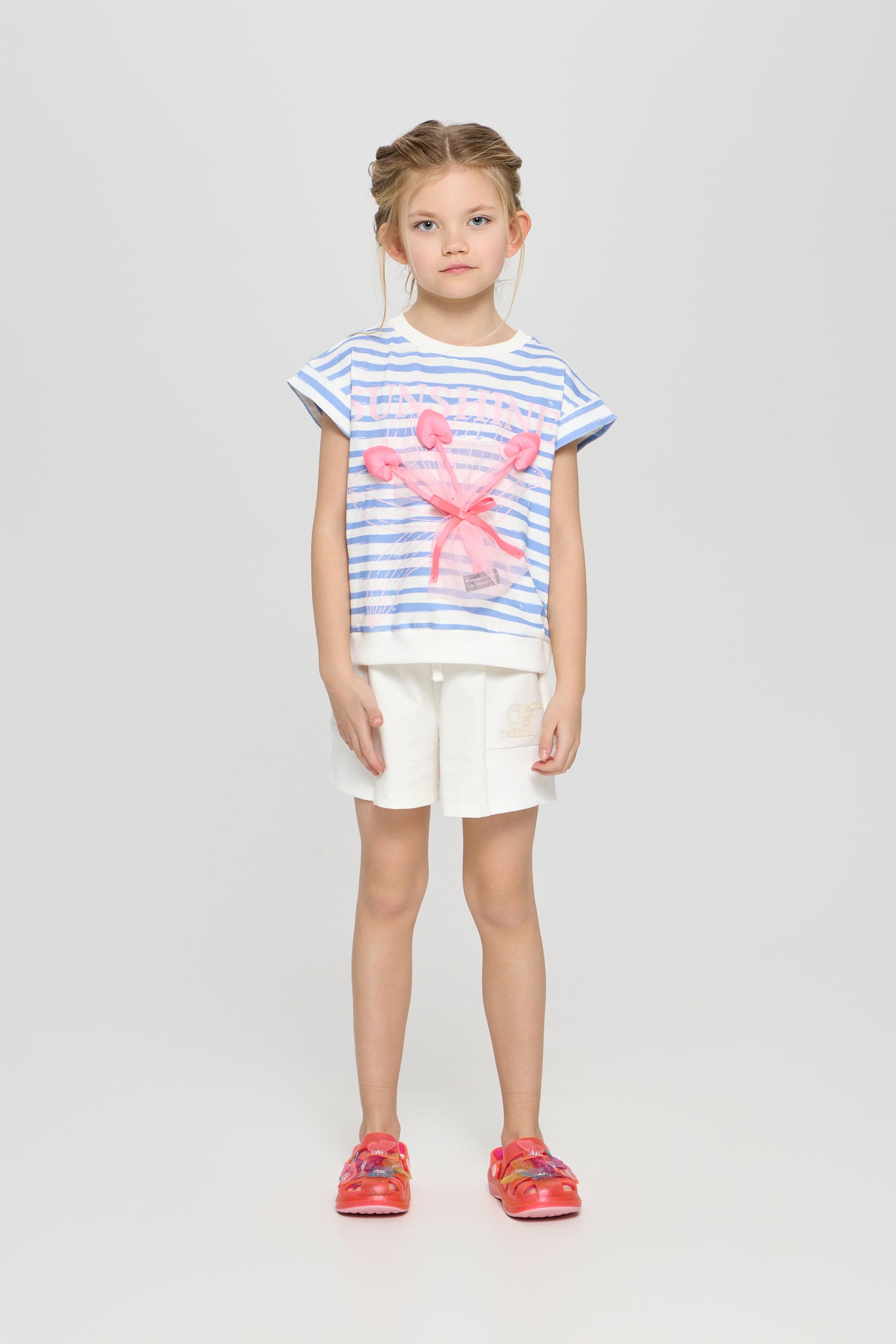 Short sleeve striped t-shirt