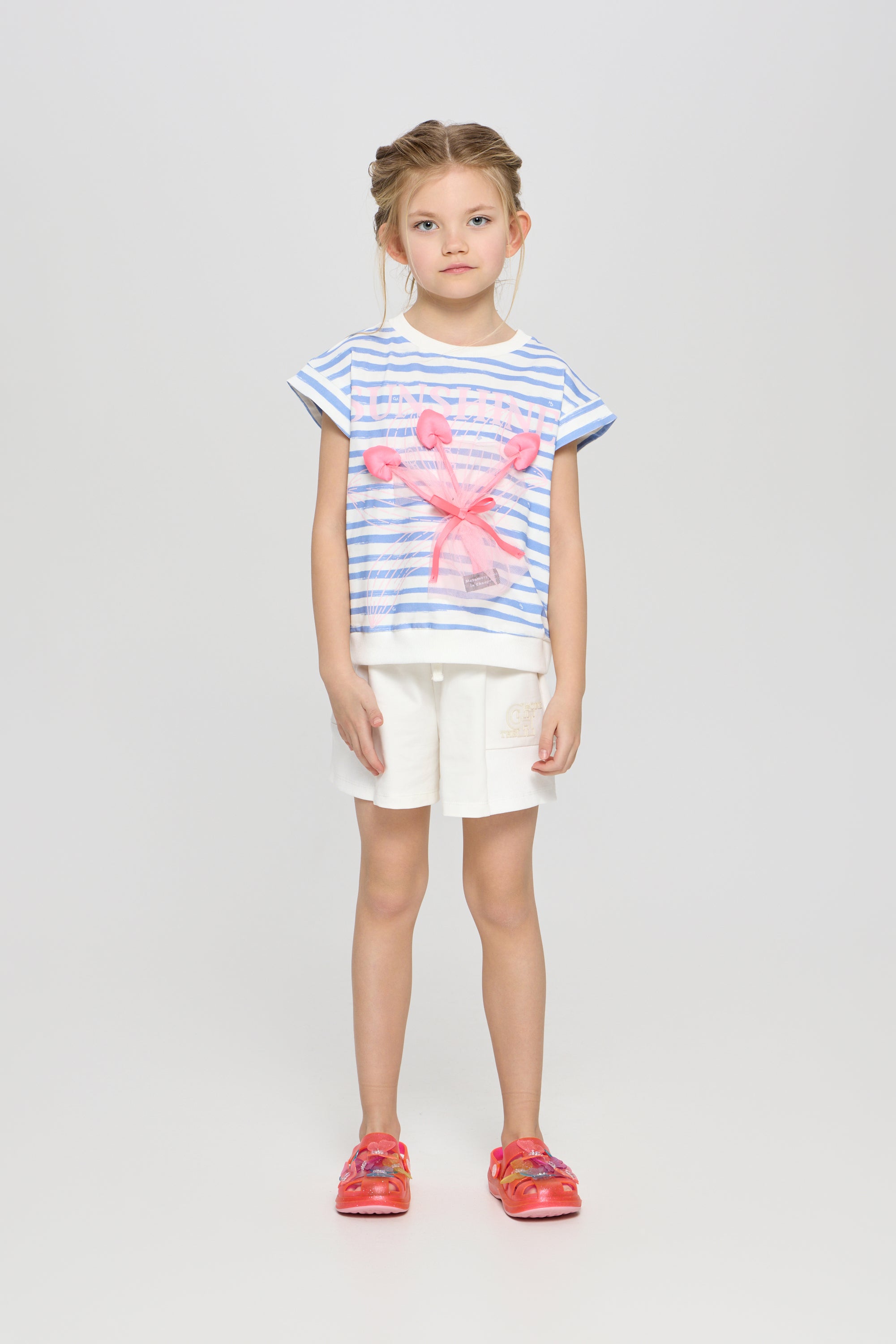 Short sleeve striped t-shirt