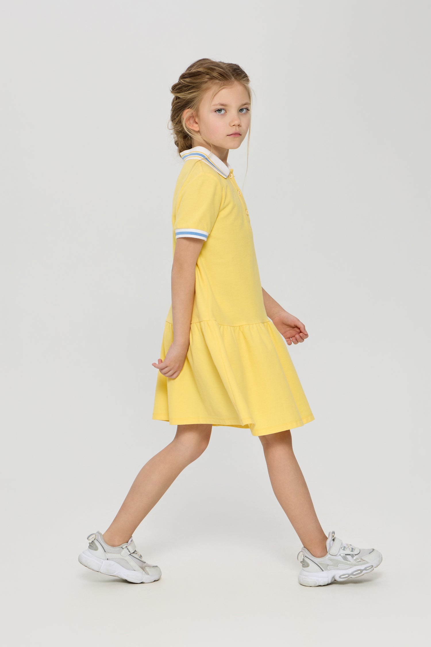 Polo Dress, banana