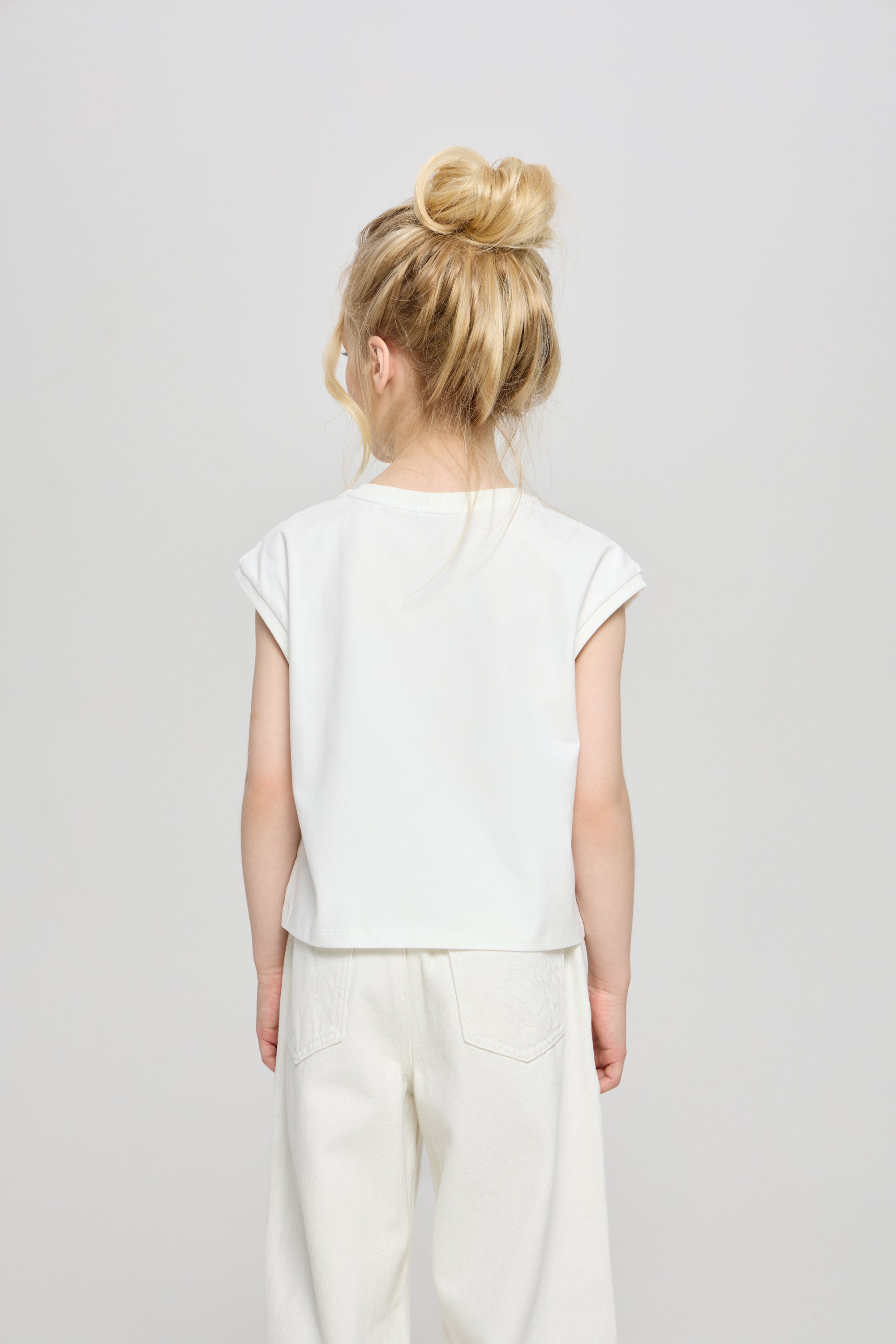 Printed T-Shirt , white