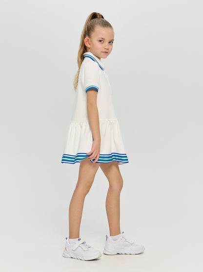 White polo dress