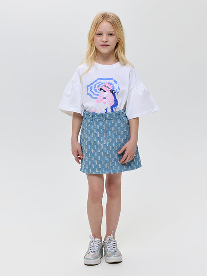 T-shirt with a dog