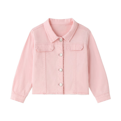 Denim pink jacket