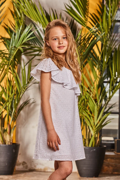 One shoulder dress