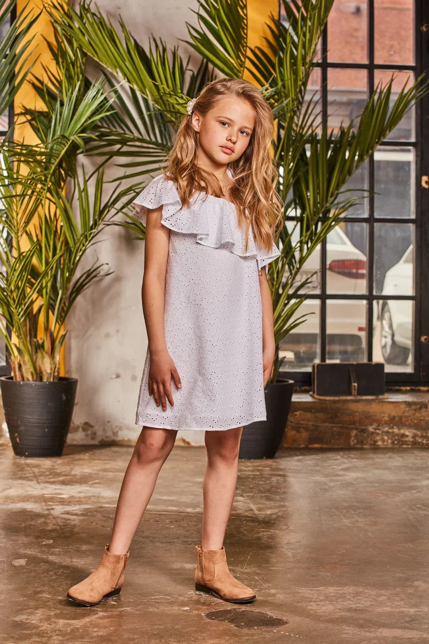 One shoulder dress