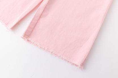 Pink jeans