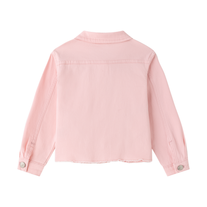 Denim pink jacket