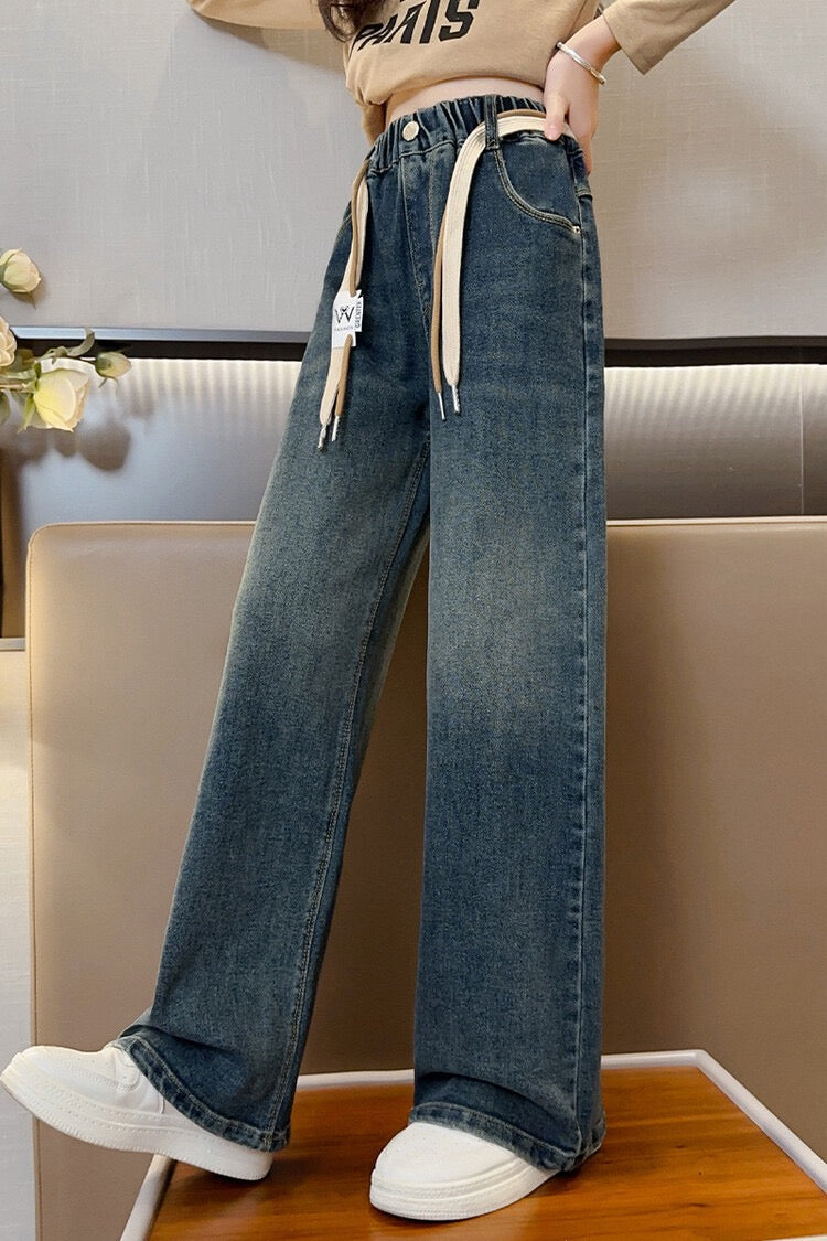Wide leg jeans