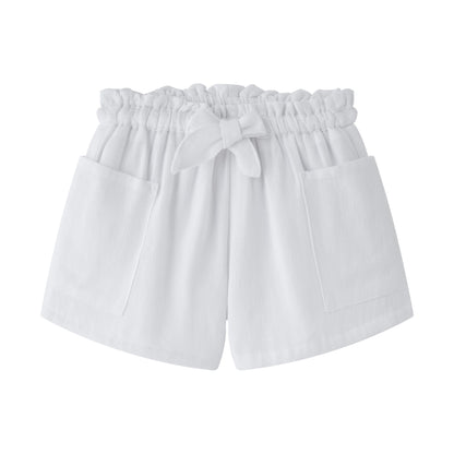 White shorts for teen girls