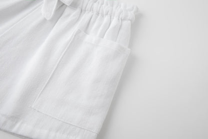 White shorts for teen girls