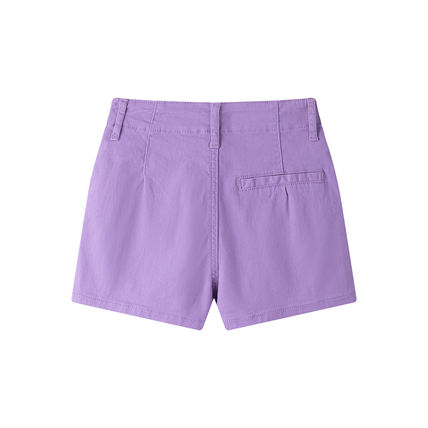 Denim purple shorts