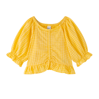 Puff sleeve blouse
