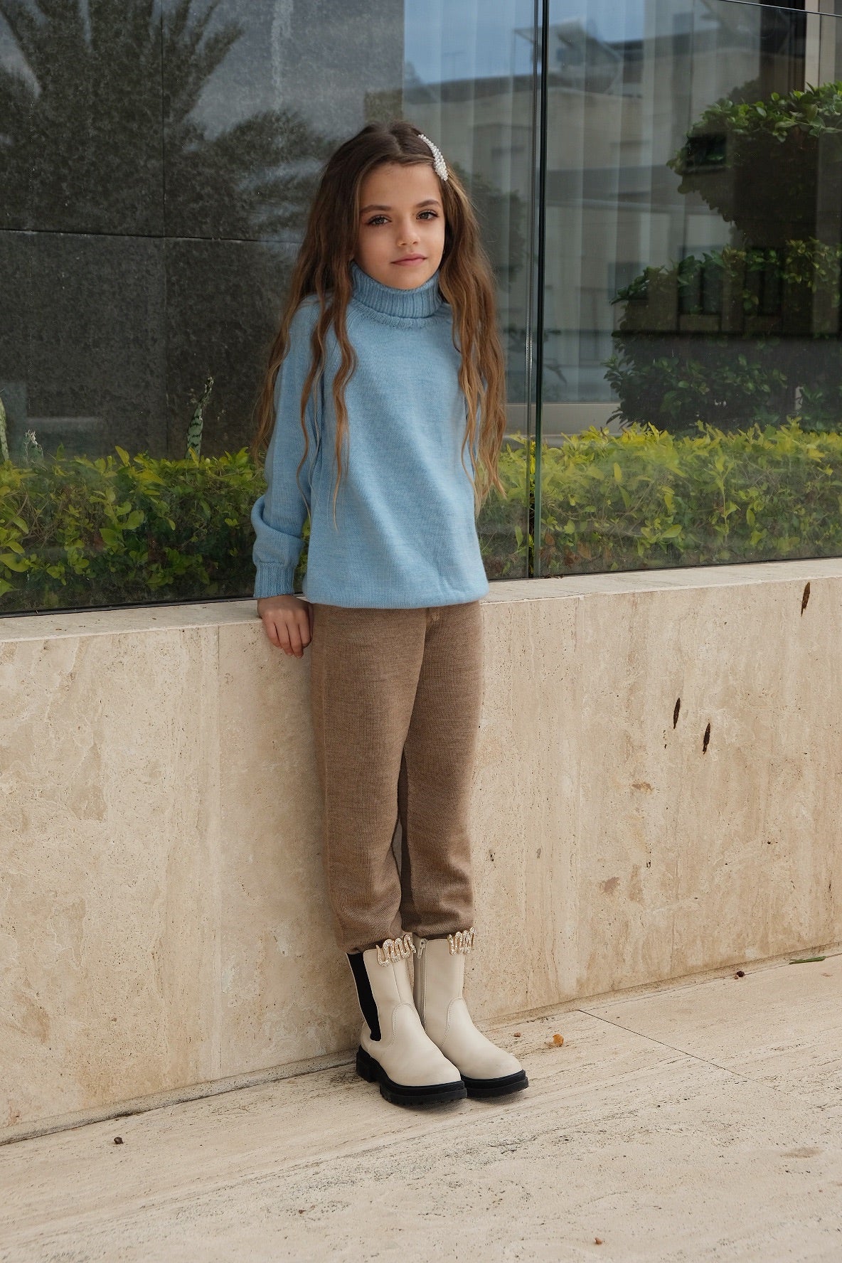 Merino wool joggers