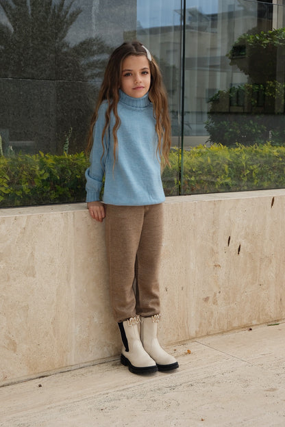 Merino wool joggers